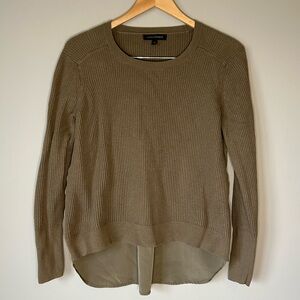 Banana Republic Khaki Crew Neck Sweater